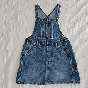 Madewell Blue Denim Overalls